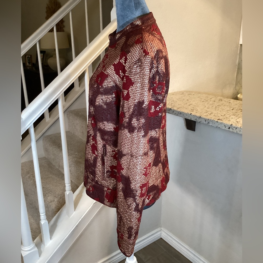 Ruby Rd. Bomber Jacket Size 12 - Picture 5 of 11